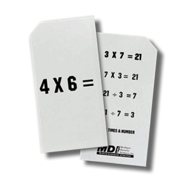 Mathematics Flash Cards
